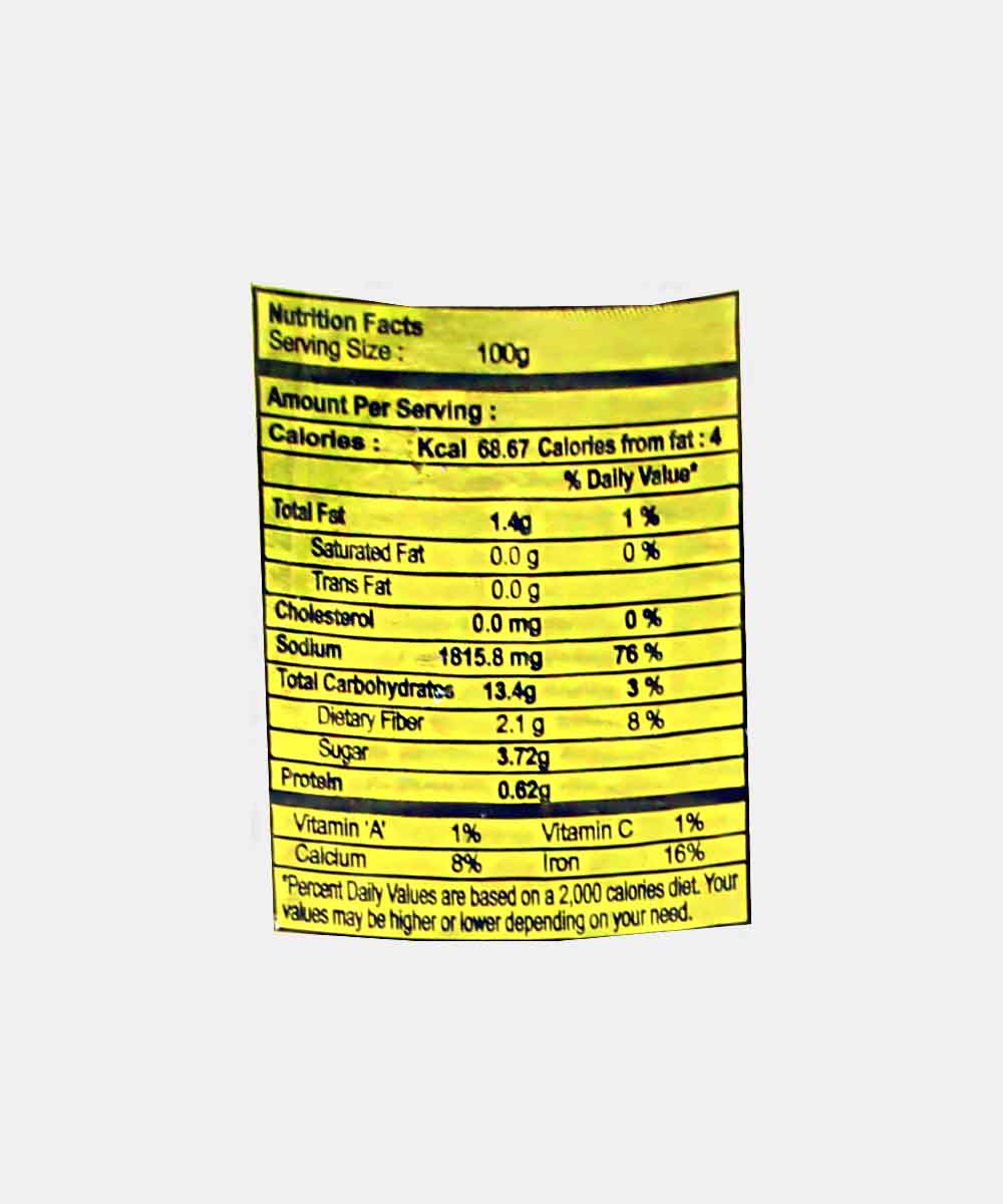Sams Green Chilly Sauce 200 Gm