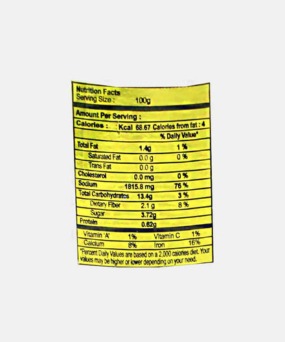 Sams Green Chilly Sauce 200 Gm