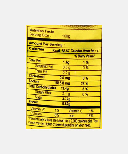 Sams Green Chilly Sauce 700 Gm