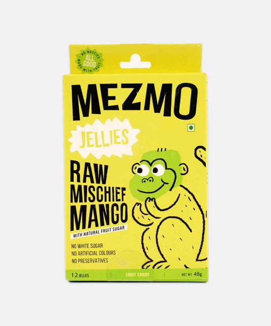 Mezmo Raw Mischief Mango Jellies 48 Gm