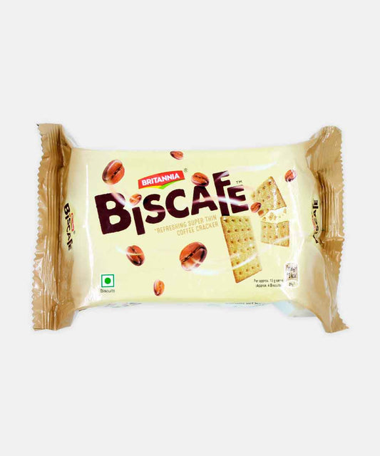 Britannia Biscafe Super Thin Coffee Cracker 100 Gm