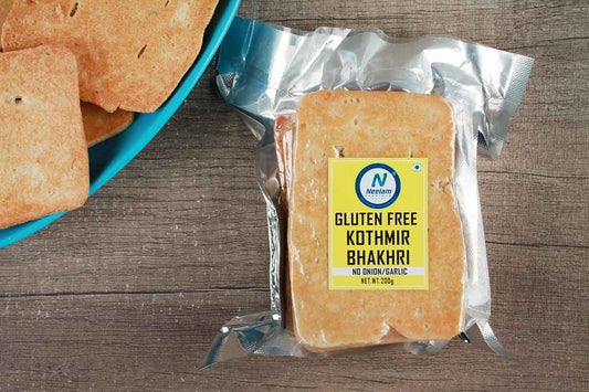 Gluten Free Kothmir Chilly Bhakhri Mobile 200 Gm