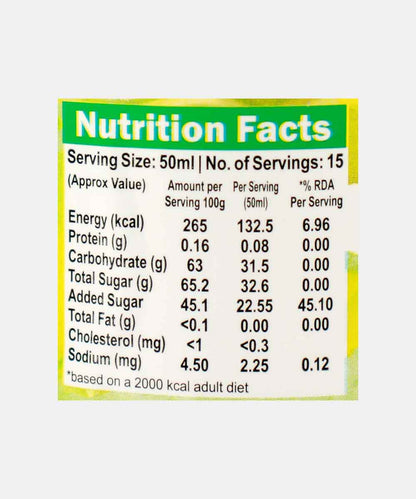Manama Lime Ice Tea Cordial 750 Ml