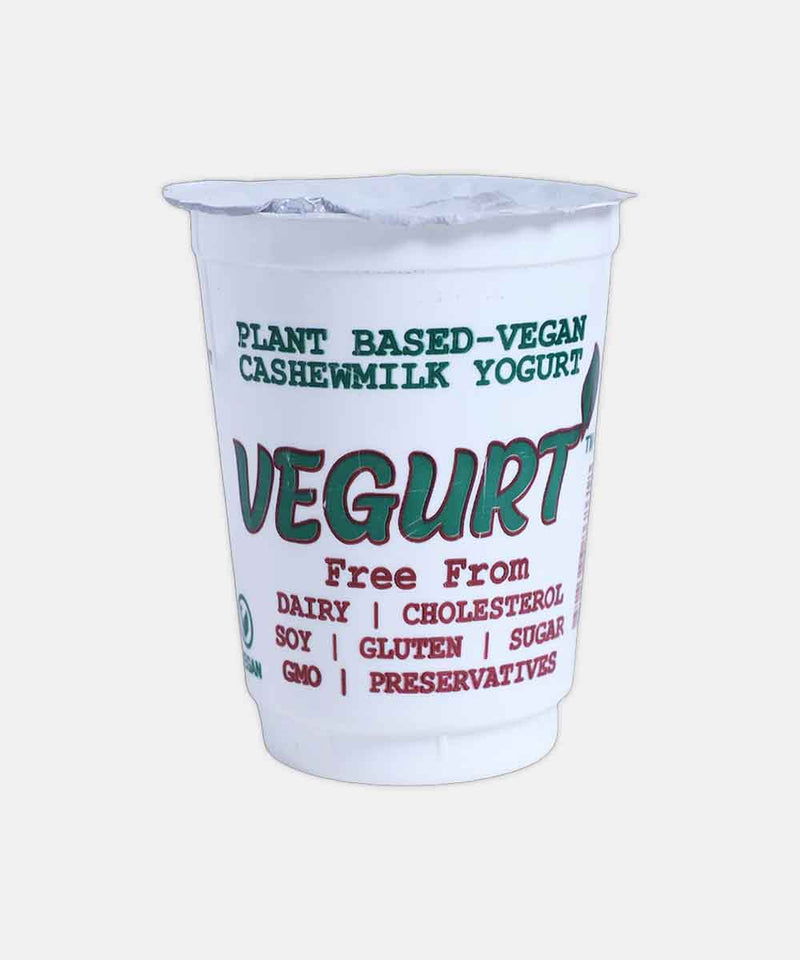 vegurt plant based vegan cashew milk yoghurt 400