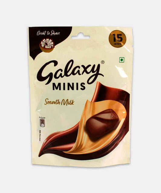 Galaxy Minis Smooth Milk Chocolate 90 Gm 15 Minis