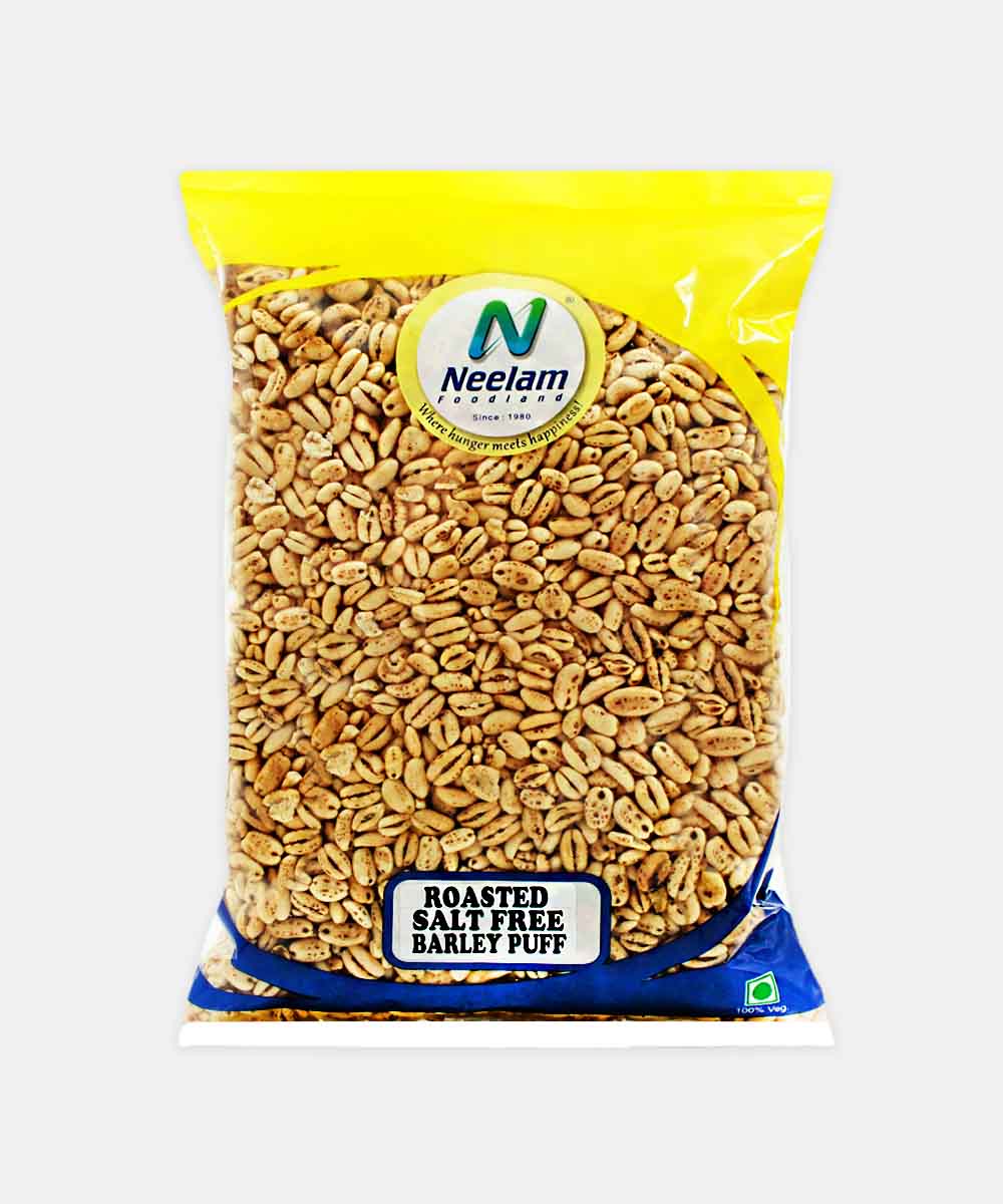 Roasted Salt Free Barley Puffs 200 Gm