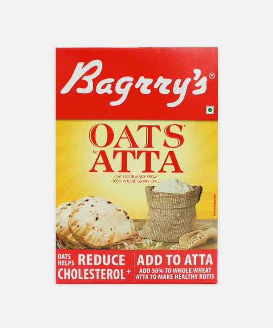 Bagrrys Oats Atta 500 Gm