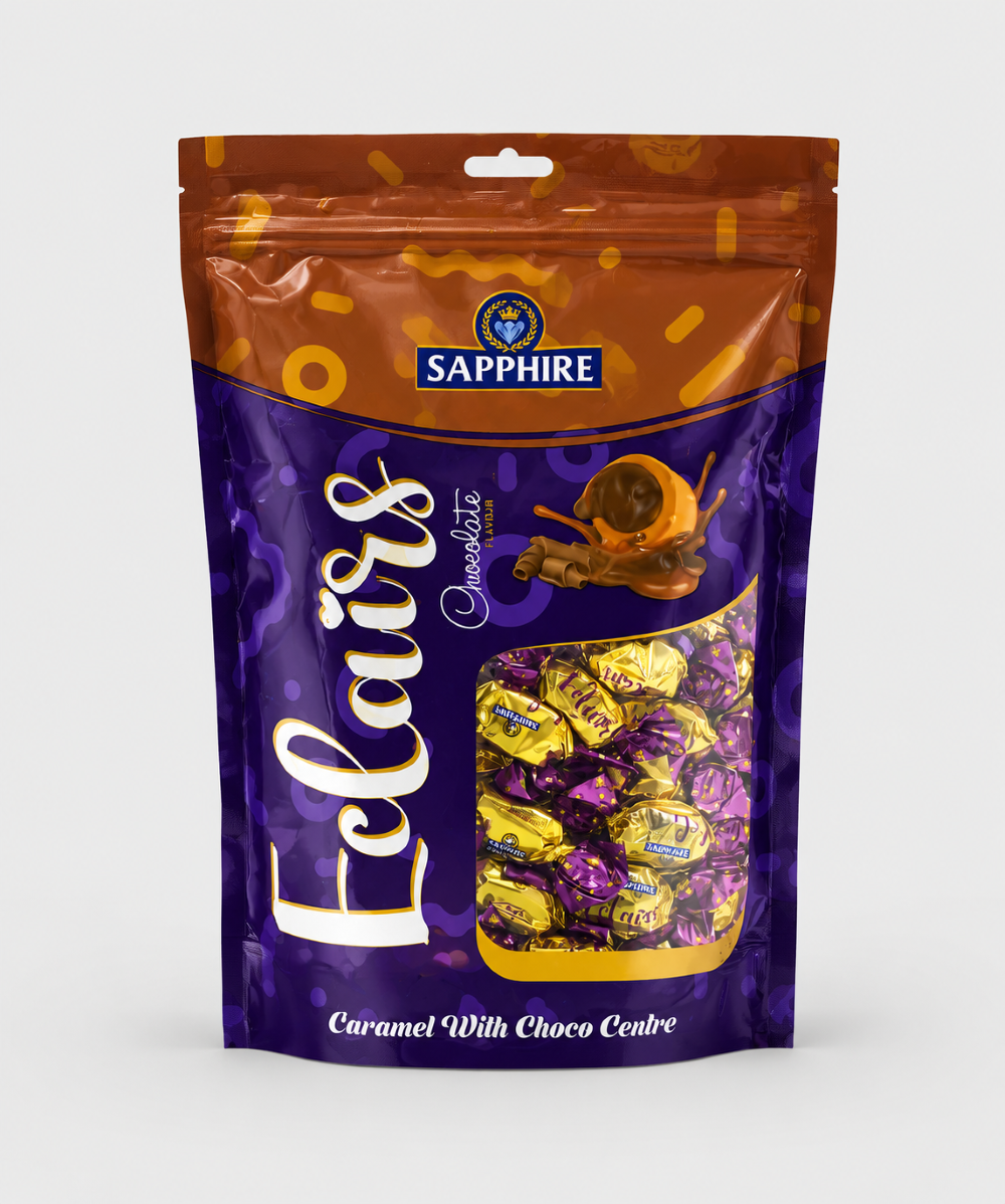 Sapphire Eclairs Chocolate Toffee 700 Gm