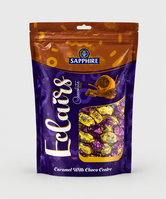 Sapphire Eclairs Chocolate Toffee 700 Gm