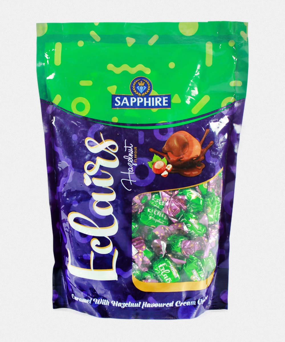 Sapphire Eclairs Hazelnut Toffee Chocolates 800 Gm
