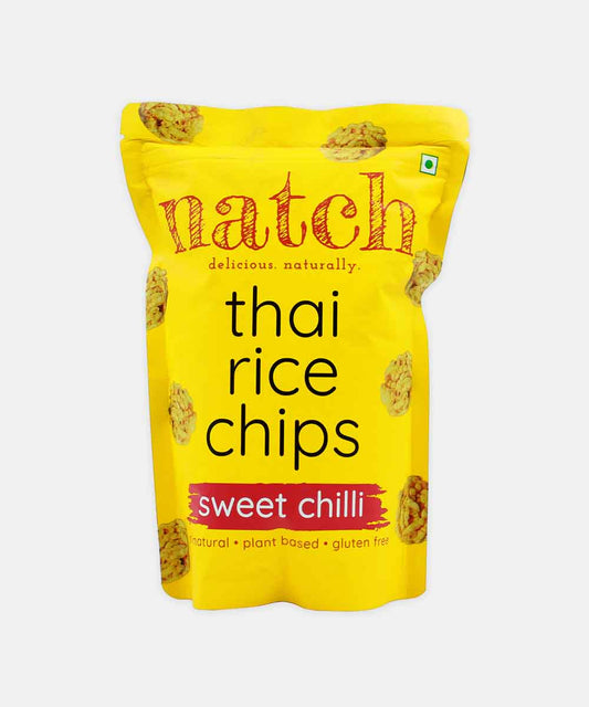 Natch Sweet Chilli Thai Rice Chips 100 Gm