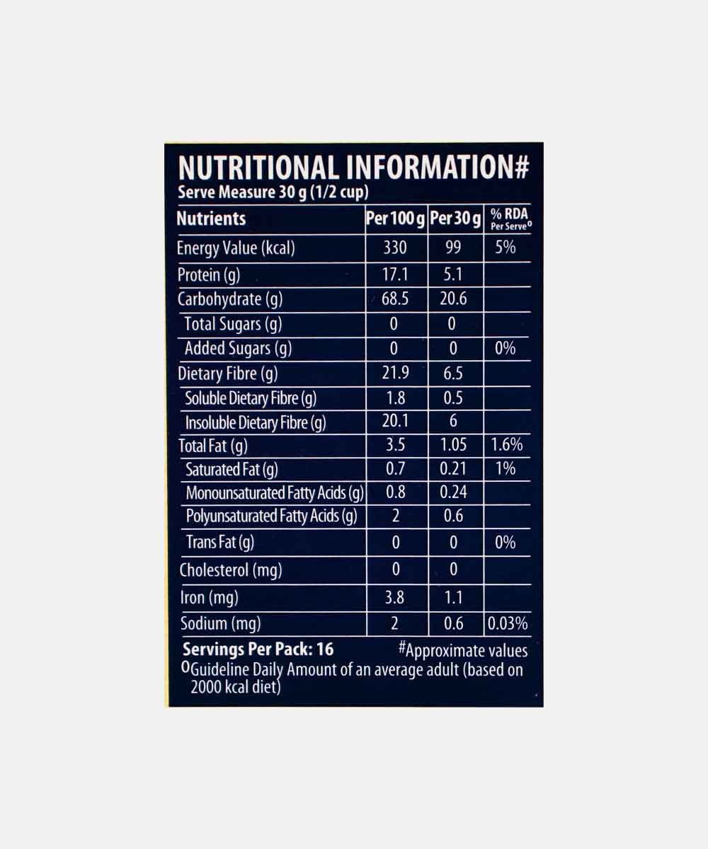 Bagrrys Wheat Bran 500 Gm