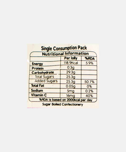 Zubi Happy Cola Candy Lollypop 30 Gm