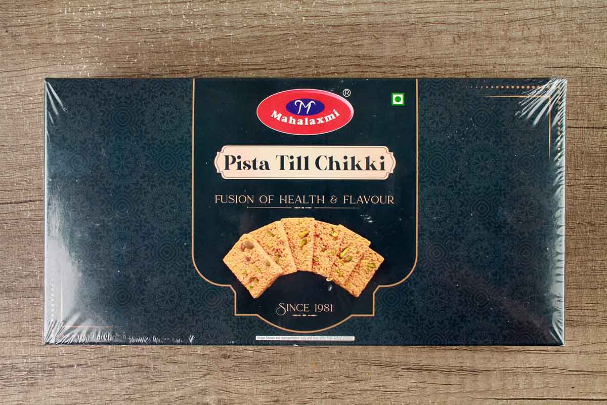 Mahalaxmi Pista Till Chikki 400 Gm