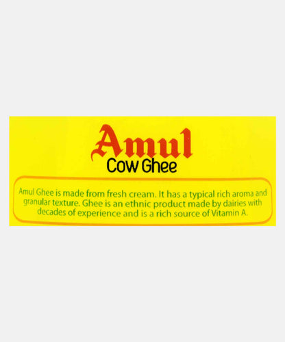 Amul Cow Ghee Pet Jar 500 Ml