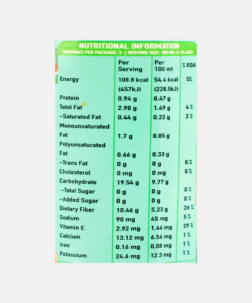 Only Earth Almond Original Unsweetend Milk 1 Ltr