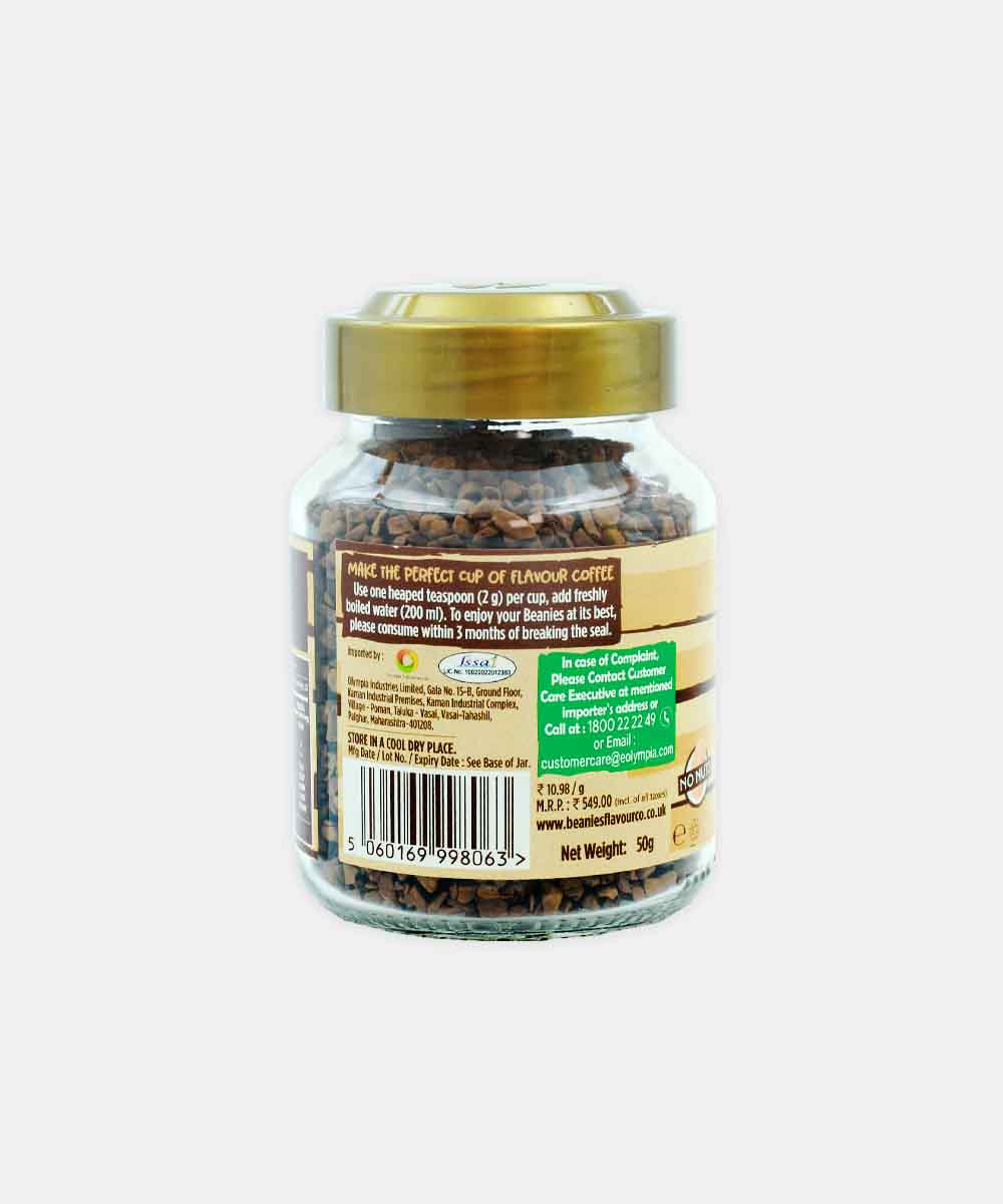 Beanies Barista Cappuccino Instant Coffee 50 Gm