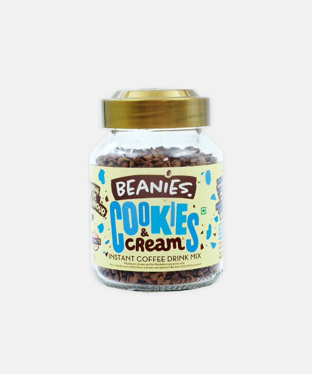 Beanies Cookies & Cream Instant Coffee 50 Gm