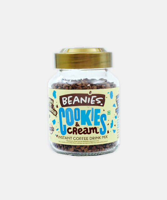 Beanies Cookies & Cream Instant Coffee 50 Gm