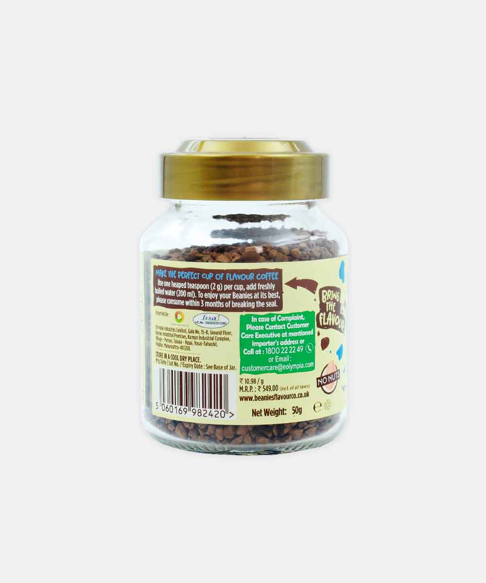 Beanies Cookies & Cream Instant Coffee 50 Gm