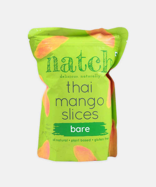 Natch Dried Thai Mango Slices Bare 150 Gm