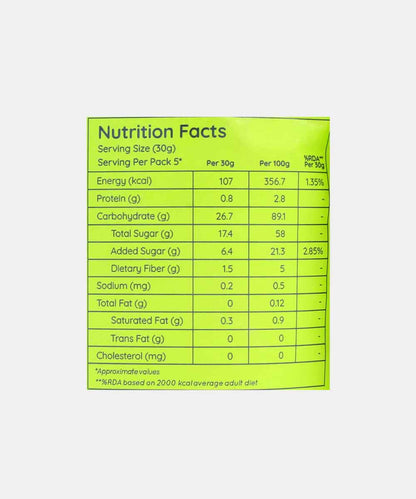 Natch Dried Thai Mango Slices Bare 150 Gm