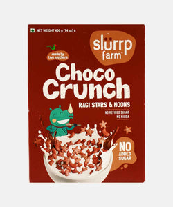 SLURRP FARM CHOCO CRUNCH RAGI STARS & MOONS CEREALS 400