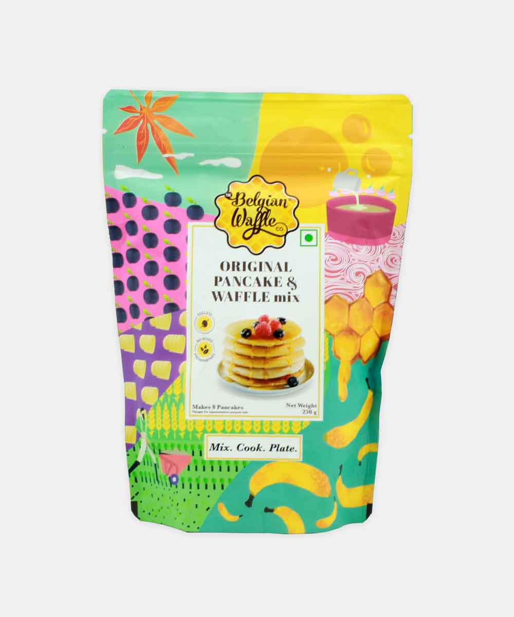 The Belgian Waffle Co Original Pancake & Waffle Mix 250 Gm