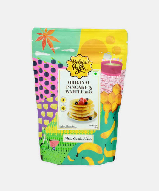 The Belgian Waffle Co Original Pancake & Waffle Mix 250 Gm
