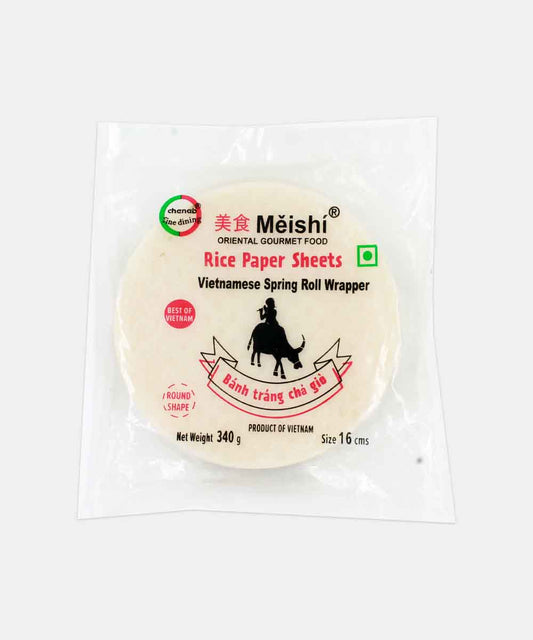 Meishi Spring Roll Rice Paper Sheets 16 Cm 340 Gm
