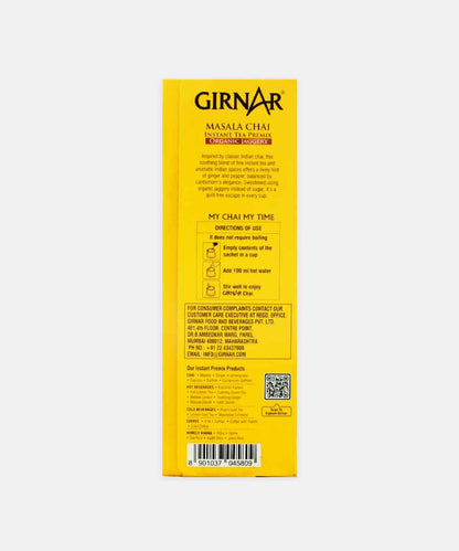 Girnar Masala Premix Organic Jaggery Chai 140 Gm