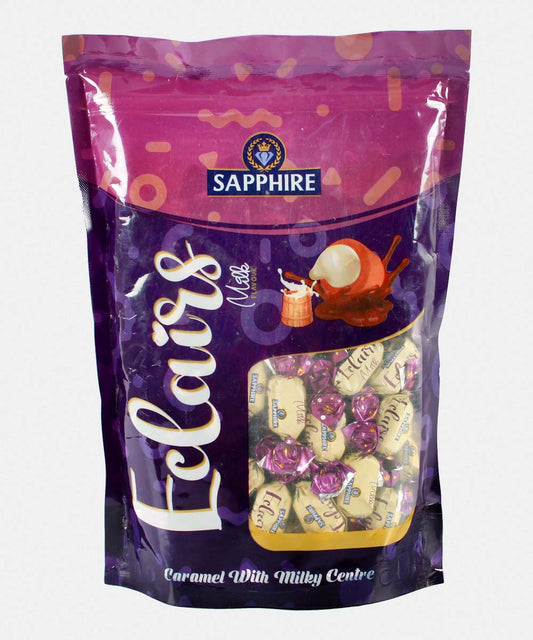 Sapphire Eclairs Caramel With Milk Toffee Chocolate 700 Gm