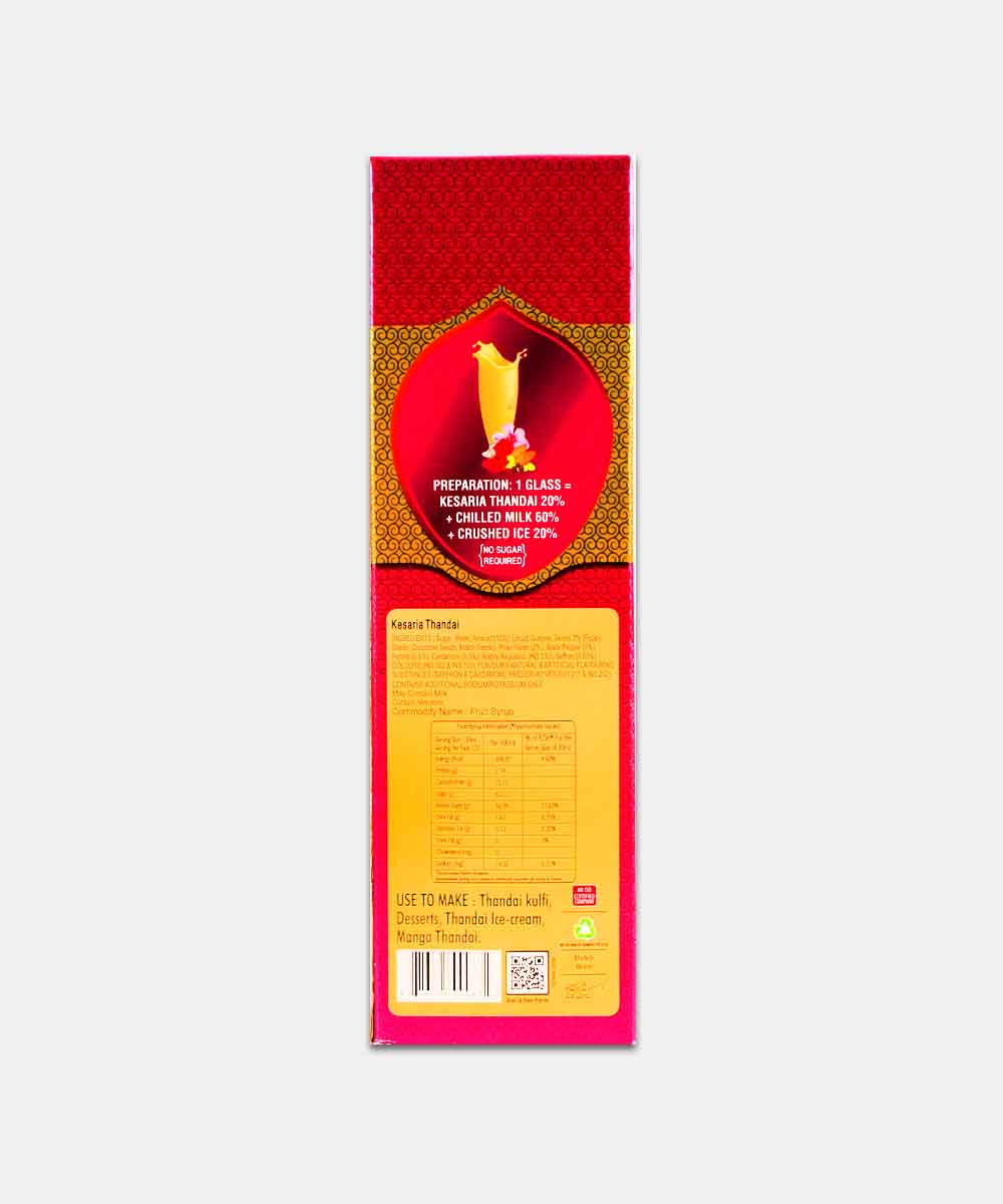 Guruji Kesaria Thandai 750Ml