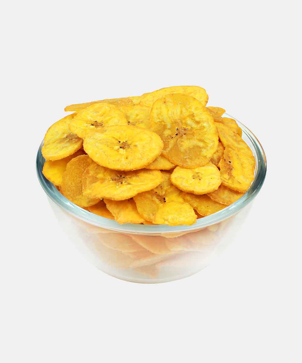 Extra Thin Banana Chips Mixed With Creamy Cheese Seasoning 200 Gm