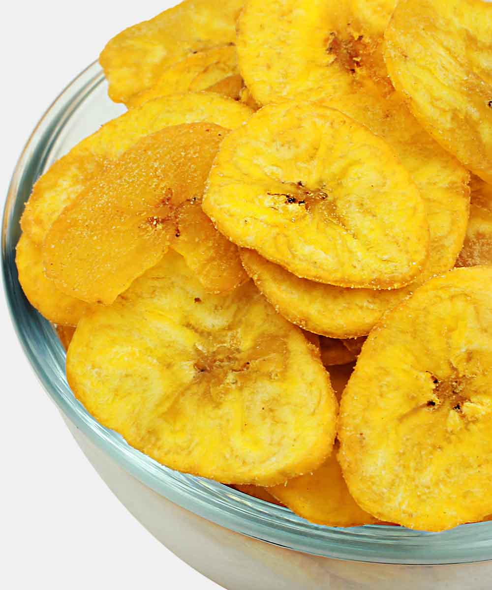 Extra Thin Banana Chips Mixed With Creamy Cheese Seasoning 200 Gm