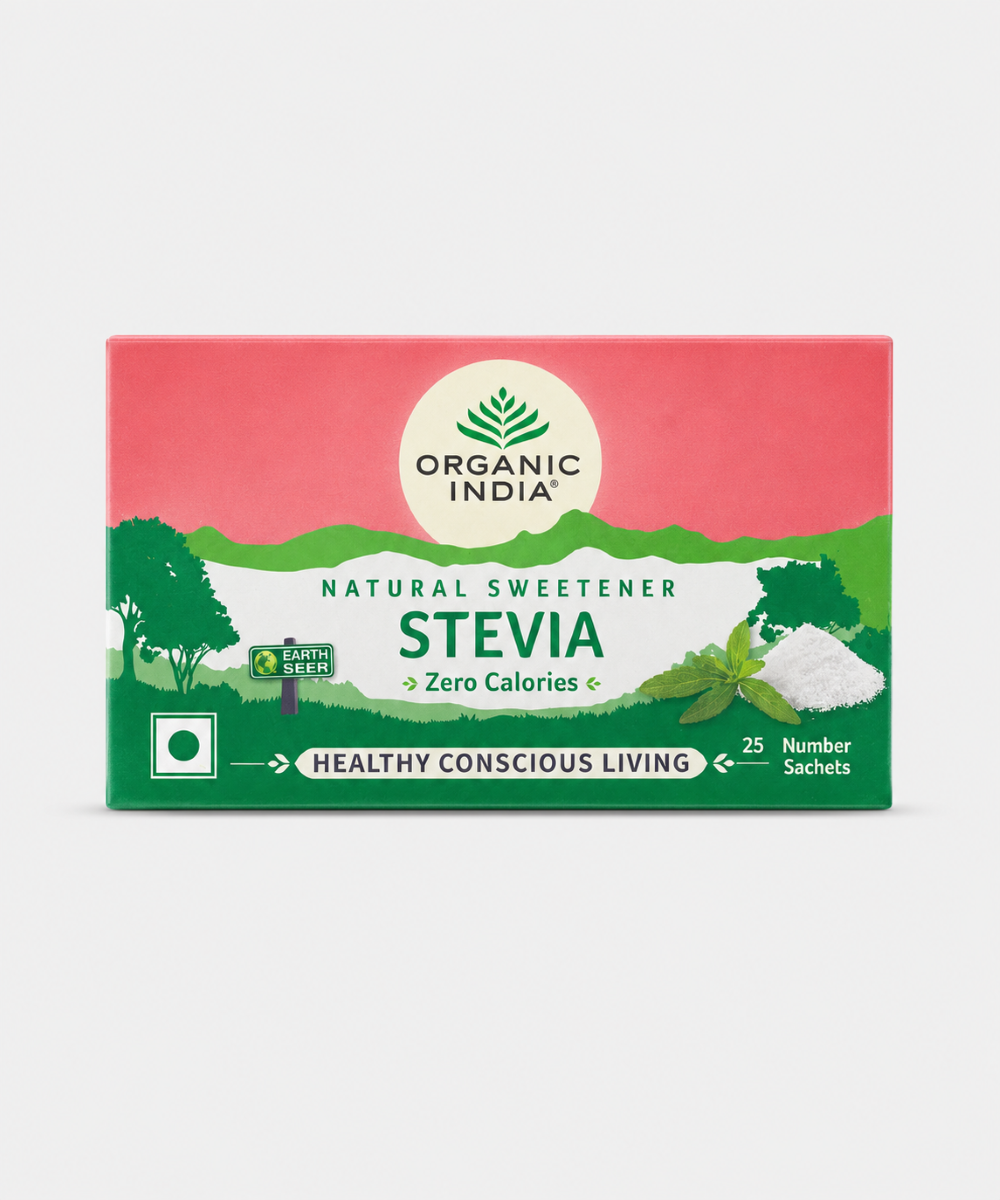 Organic India Natural Sweetener Stevia 25 Gm