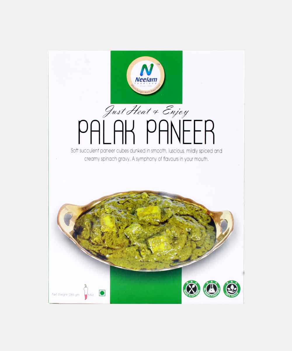 Neelam Palak Paneer Heat & Eat 320 Gm