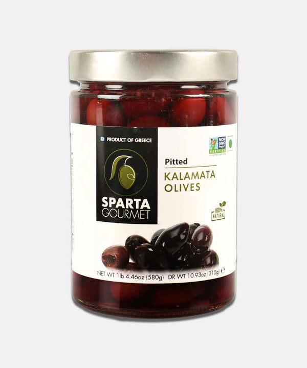 SPARTA GOURMET PITTED KALAMATA OLIVES 580