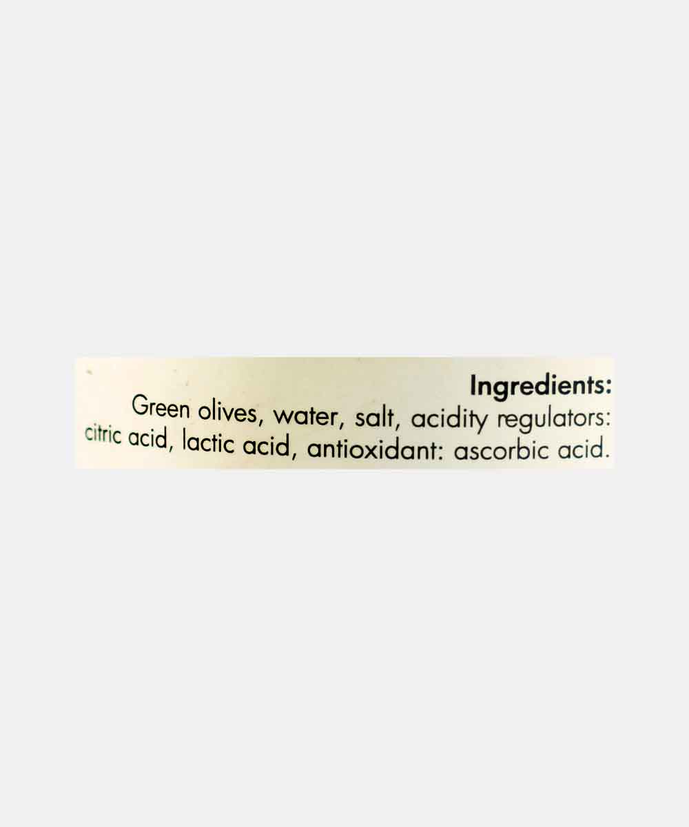 Sparta Gourmet Green Olives Sliced 580 Gm