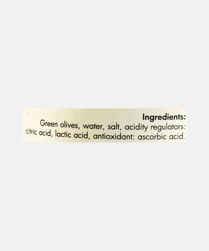 Sparta Gourmet Green Olives Sliced 580 Gm