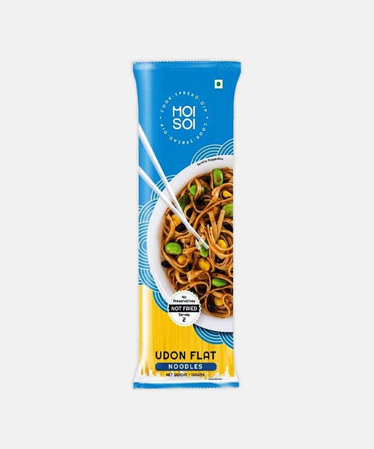Moi Soi Udon Flat Noodles 150 Gm