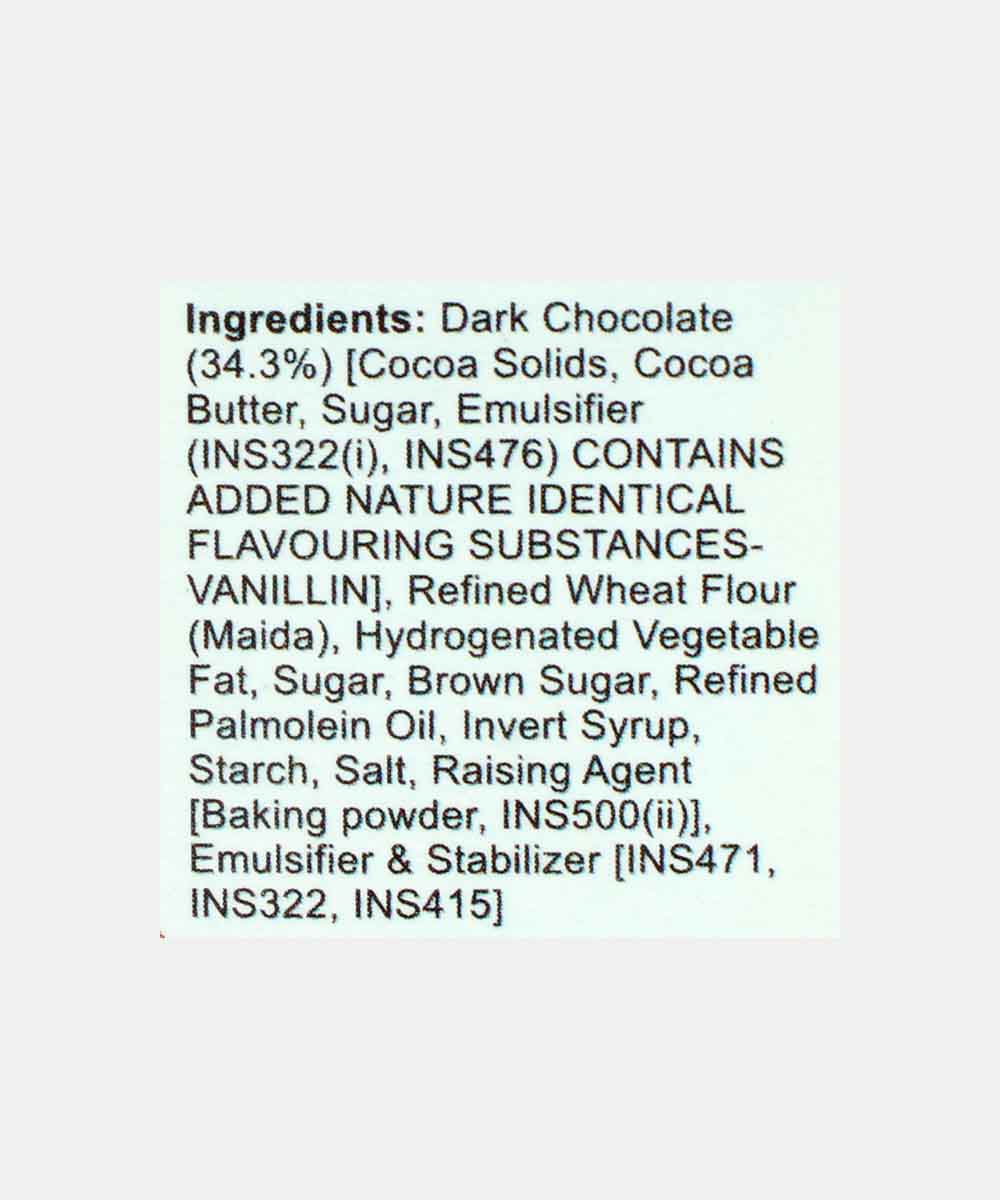 Waffle Mill Dark Chocolate Crumbly & Chocolate Filled Waffle Cookies 70 Gm