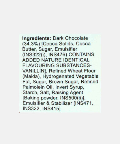 Waffle Mill Dark Chocolate Crumbly & Chocolate Filled Waffle Cookies 70 Gm