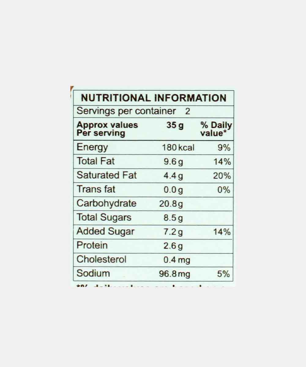 Waffle Mill Double Chocolate Crumbly & Chocolate Filled Waffle Cookies 70 Gm