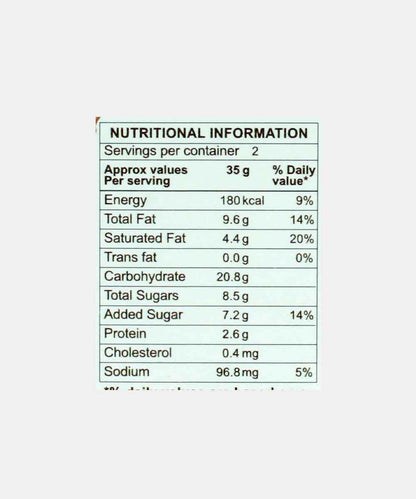 Waffle Mill Double Chocolate Crumbly & Chocolate Filled Waffle Cookies 70 Gm