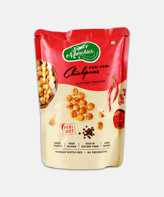 Super Munchies Vacuum Cooked Peri Peri Chickpeas 50 Gm
