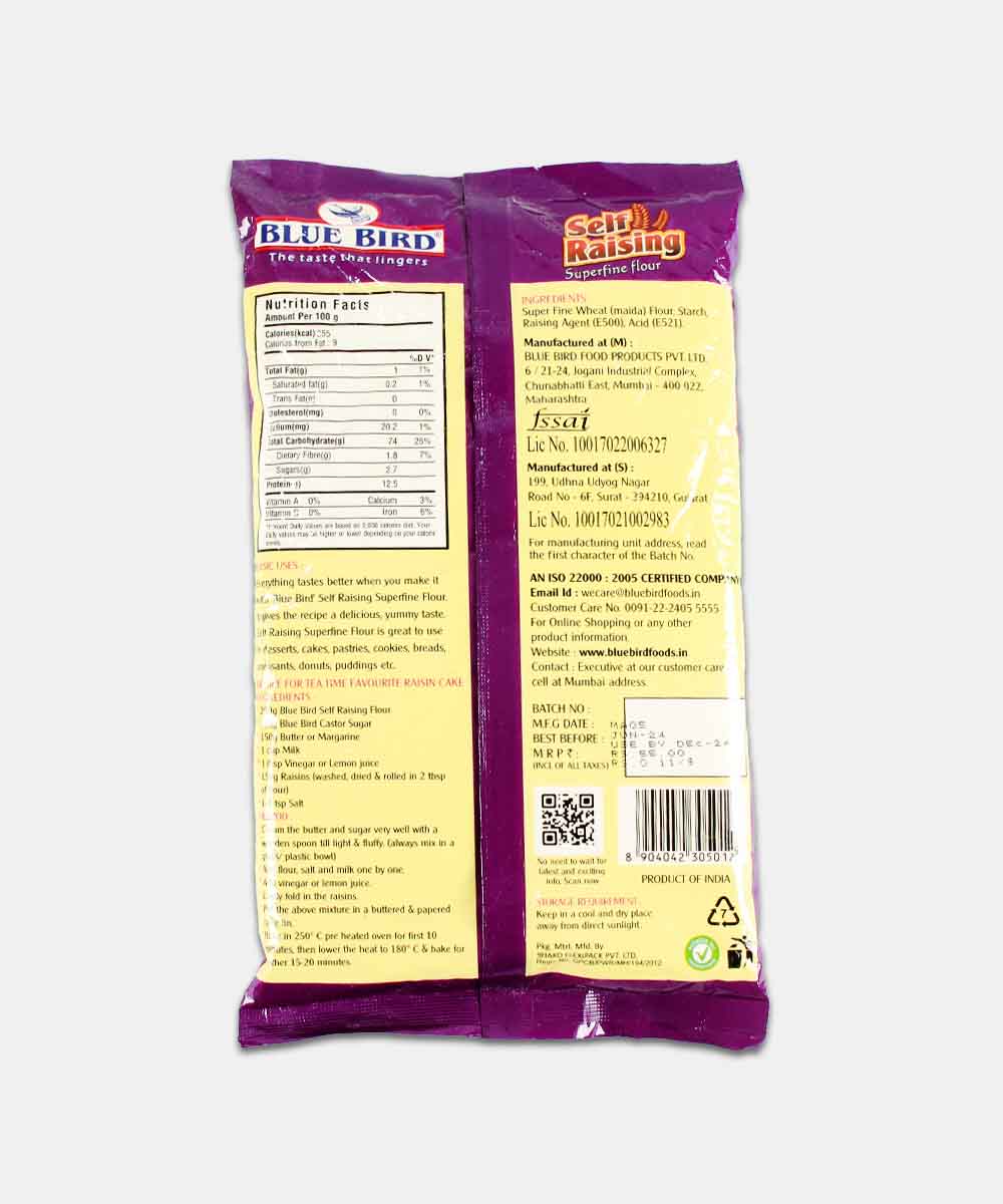 Blue Bird Self Raising Superfine Flour 500 Gm