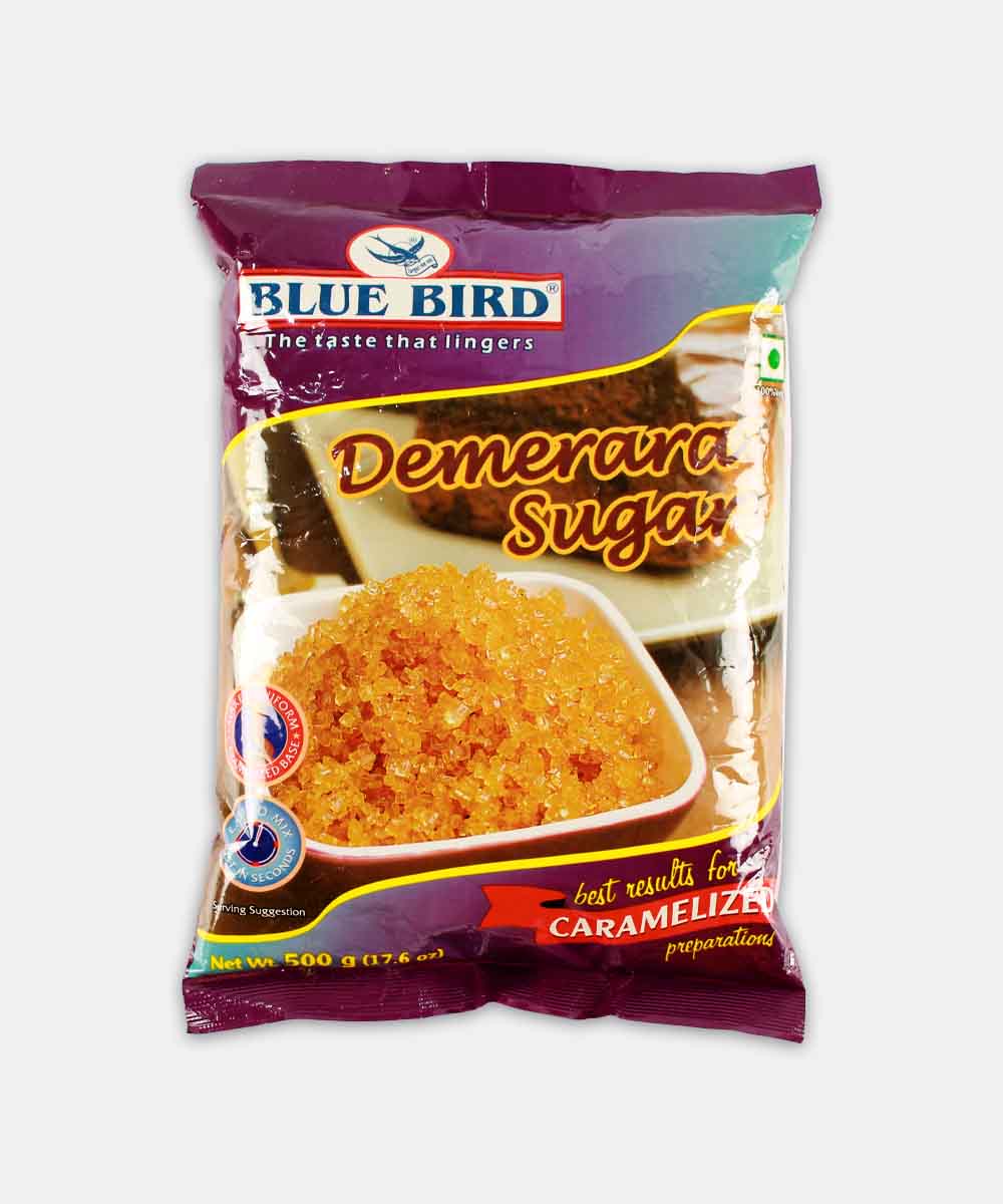 Blue Bird Demerara Sugar 500 Gm