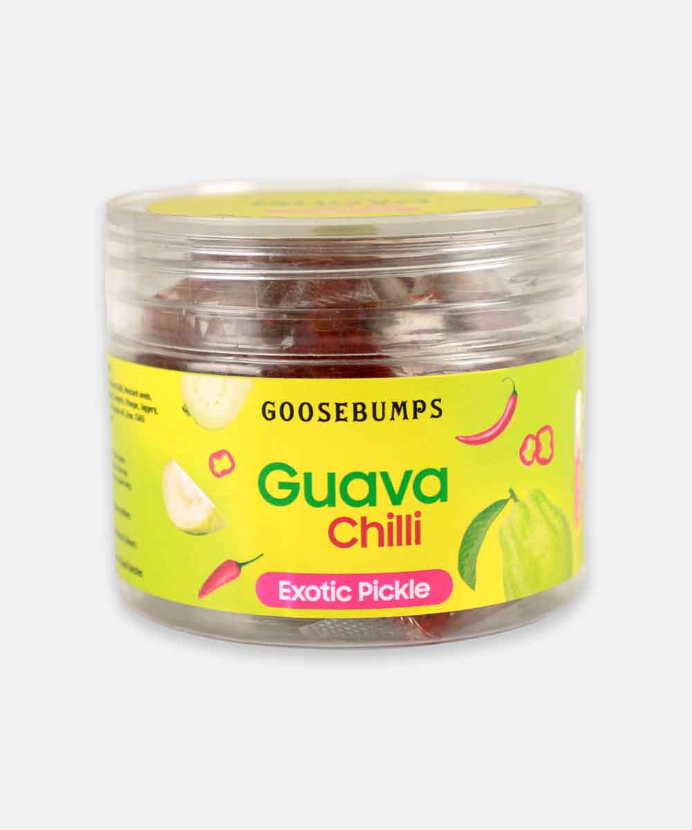 Goosebumps Guava Chilli Exotic Pickle 170 Gm