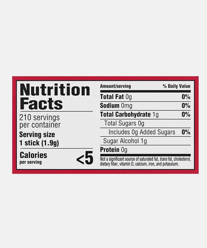 Trident Island Berry Lime Sugar Free Gum 14 Stick 14 Gm